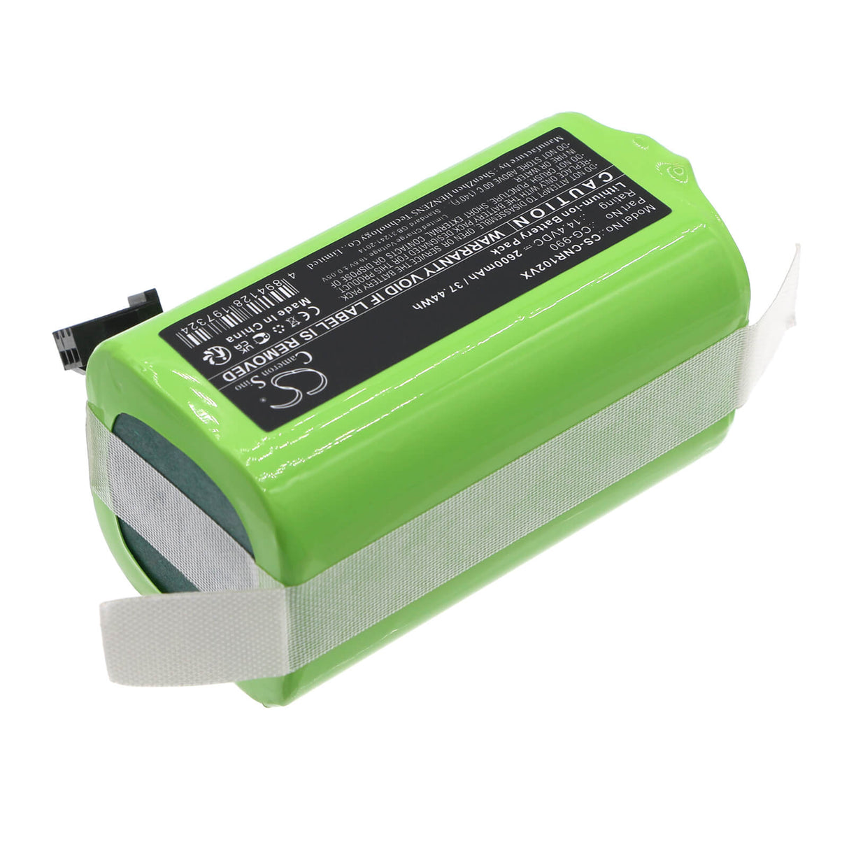 14.4V, Li-ion, 2600mAh, Vacuum battery fits Infiniton, Cleaner 1020, Cleaner 1080, Cleaner 720, 37.44Wh Vacuum Cameron Sino Technology Limited