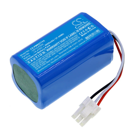 14.4V, Li-ion, 2600mAh, Vacuum battery fits Liectroux, Moneual, B6009, 37.44Wh Vacuum Cameron Sino Technology Limited