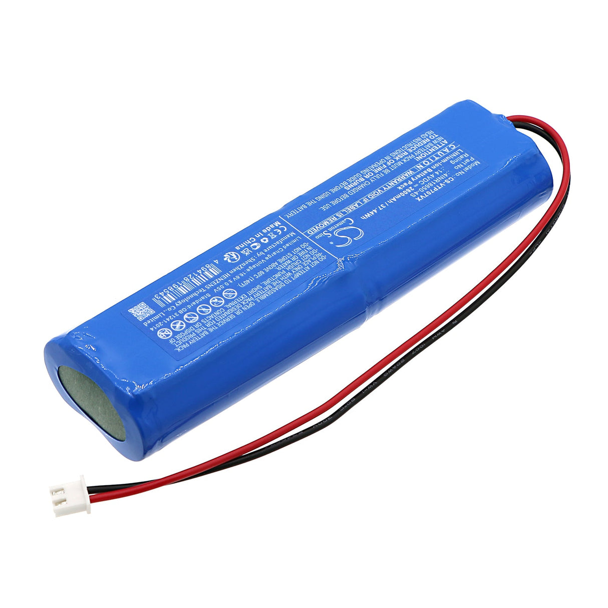 14.4V, Li-ion, 2600mAh, Vacuum Battery fits Villalin, Tp-avc707, 37.44Wh Vacuum Cameron Sino Technology Limited