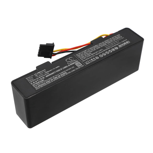 14.4V, Li-ion, 2600mAh, Vacuum battery fits Xiaomi, Viomi, Jx37 Sweeper, 37.44Wh Vacuum Cameron Sino Technology Limited