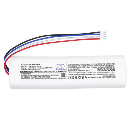 14.4V, Li-ion, 2600mAh, Vacuum battery fits Xiaomi, Mijia, Stytj04zhm, Sweeping Vacuum Cleaner 2c, 37.44Wh Vacuum Cameron Sino Technology Limited