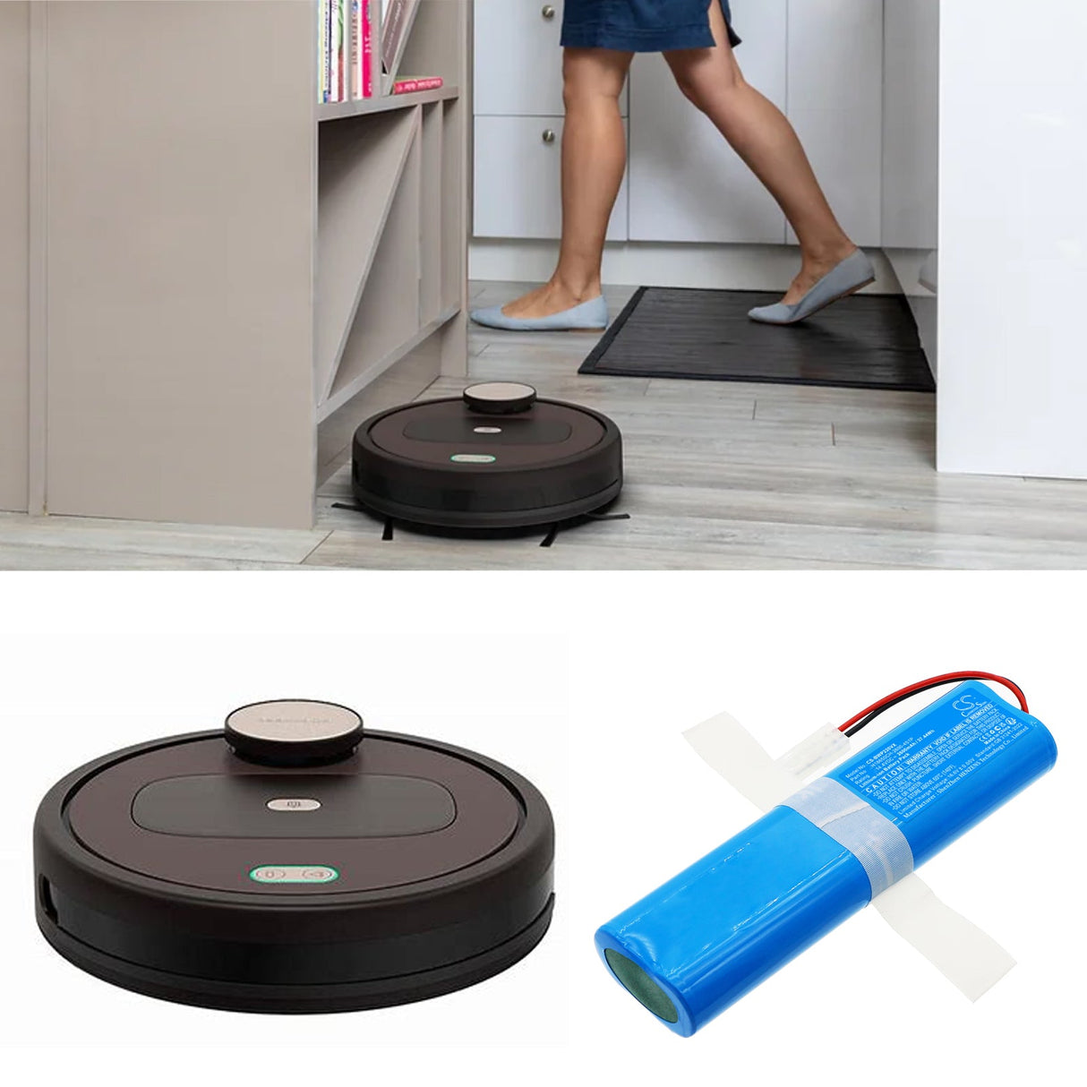 14.4V, Li-ion, 2600mAh, Vacuum battery fits Bobsweep, App220022, Bob Pethair Appetite, 37.44Wh Vacuum Cameron Sino Technology Limited