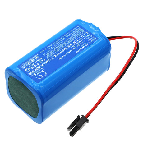 14.4V, Li-ion, 2600mAh, Vacuum battery fits Cecotec, Conga 5290 Ultra Home, 37.44Wh Vacuum Cameron Sino Technology Limited
