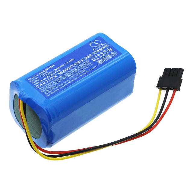 14.4V, Li-ion, 2600mAh, Vacuum battery fits Cecotec, Conga 7490 Immortal Genesis, Conga 7490 Ultimate, 37.44Wh Vacuum Cameron Sino Technology Limited