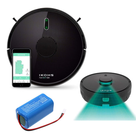 14.4V, Li-ion, 2600mAh, Vacuum battery fits Ikohs Create, Netbot S23, 37.44Wh Vacuum Cameron Sino Technology Limited