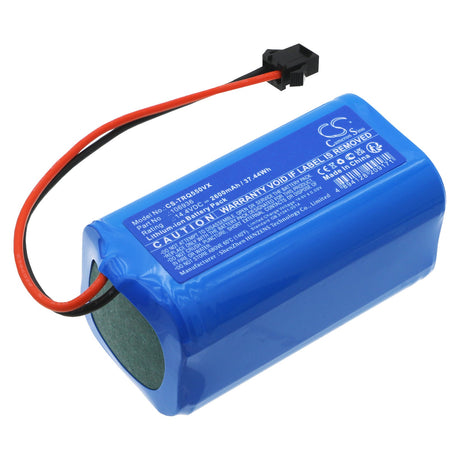 14.4V, Li-ion, 2600mAh, Vacuum battery fits Lubluelu, Sl60 Plus, Sl60d, 37.44Wh Vacuum Cameron Sino Technology Limited