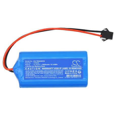 14.4V, Li-ion, 2600mAh, Vacuum battery fits Lubluelu, Sl60 Plus, Sl60d, 37.44Wh Vacuum Cameron Sino Technology Limited