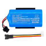 14.4V, Li-ion, 2600mAh, Vacuum battery fits Tesla, Iq100, Iq300, 37.44Wh Vacuum Cameron Sino Technology Limited