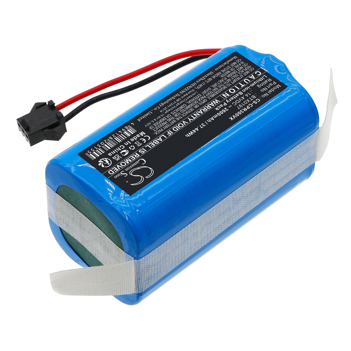 14.4v, Li-ion, 2600mah, Vacuum battery Fits Vr3000, Vr3100, 37.44wh Vacuum Cameron Sino Technology Limited   