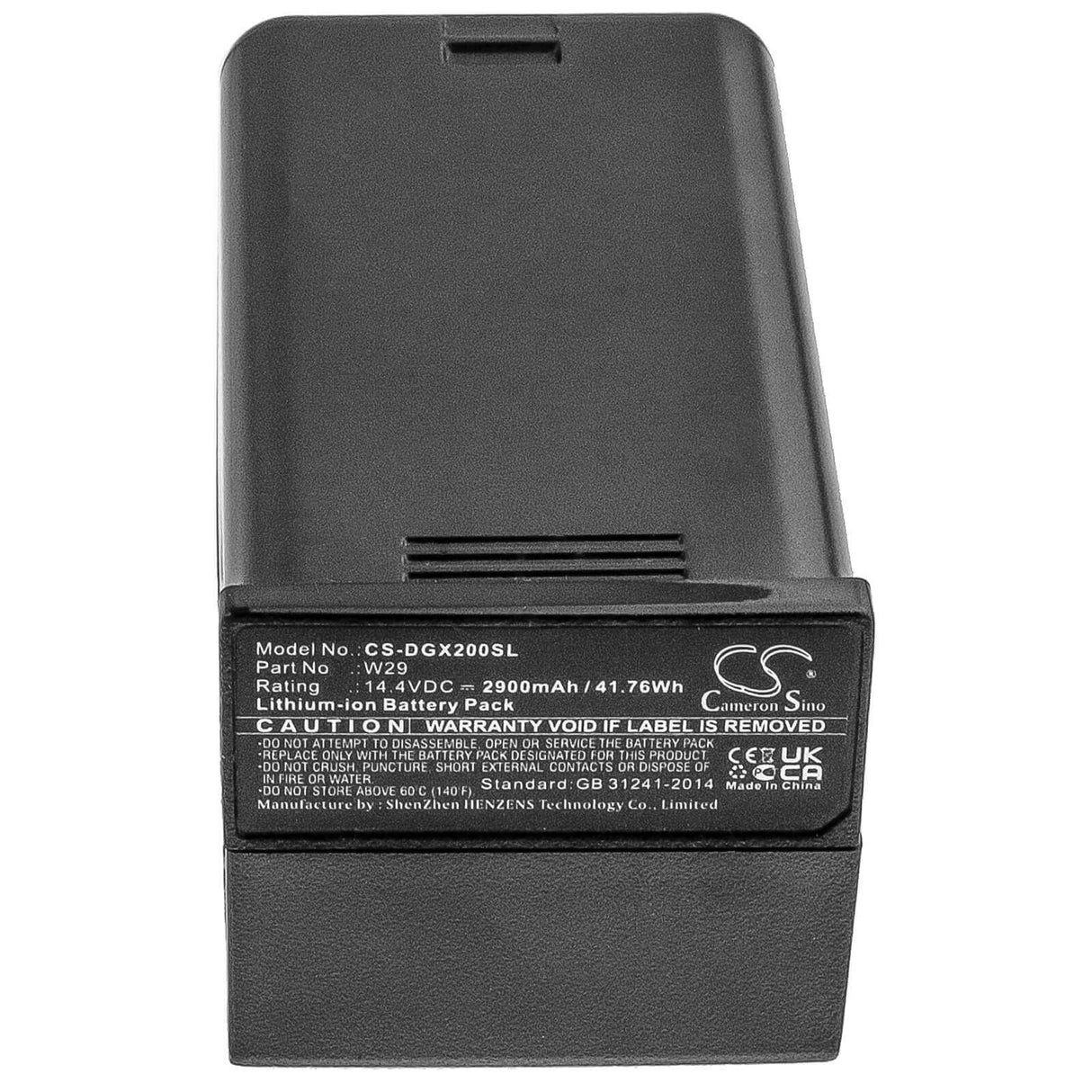 14.4V, Li-ion, 2900mAh, Strobe Lighting battery fits Godox, W29, Ad200, Ad200 Pro, 41.76Wh Strobe Lighting Cameron Sino Technology Limited