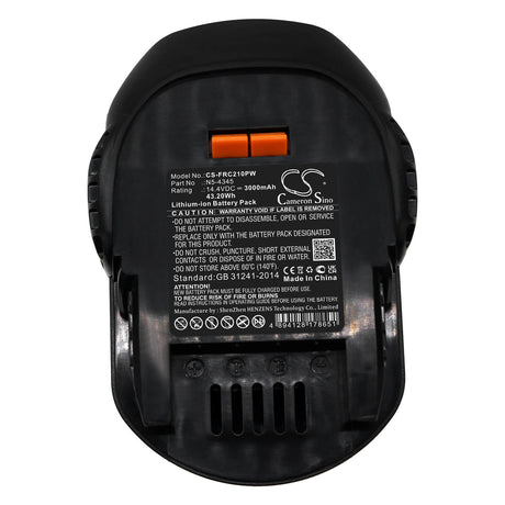14.4V, Li-ion, 3000mAh, Strapping Tools battery fits Fromm, N5-4345, Dynamic 2100, 43.2Wh Strapping Tools Cameron Sino Technology Limited