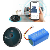 14.4V, Li-ion, 3350mAh, Vacuum battery fits Di4, Gyro Laser 2500, 48.24Wh Vacuum Cameron Sino Technology Limited