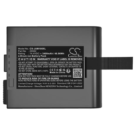14.4V, Li-ion, 3400mAh, Equipment, Survey, Test battery fits Juniper, 29562, Mesa Pro, Mesa Pro 10", 48.96Wh Equipment, Survey, Test Cameron Sino Technology Limited