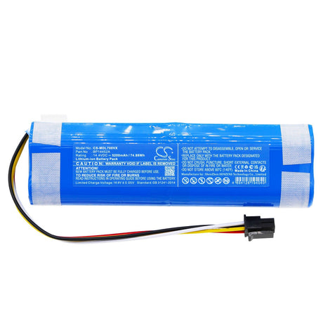 14.4V, Li-ion, 5200mAh, Vacuum battery fits Midea, Eureka, 74.88Wh Vacuum Cameron Sino Technology Limited