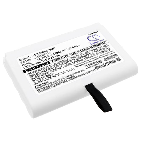 14.4V, Li-ion, 6600mAh, Medical battery fits Mindray, Li24i001h, Consona N9, Me7, 95.04Wh Medical Cameron Sino Technology Limited (Medical)