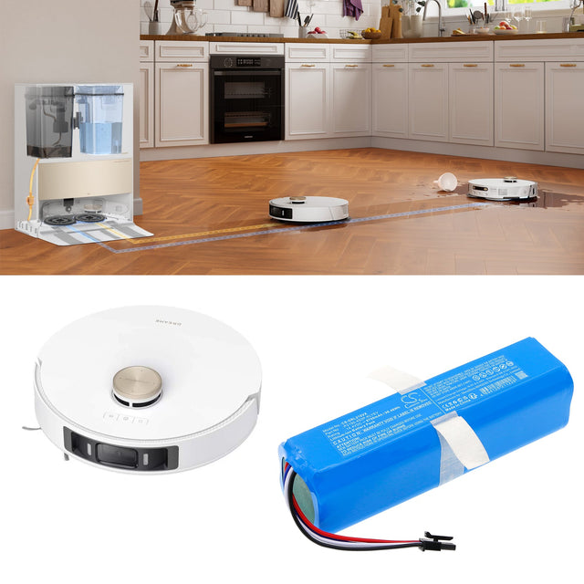 14.4V, Li-ion, 6700mAh, Vacuum battery fits Dreame, Bot L10s Ultra Gen2, Bot L20 Ultra, 96.48Wh Vacuum Cameron Sino Technology Limited
