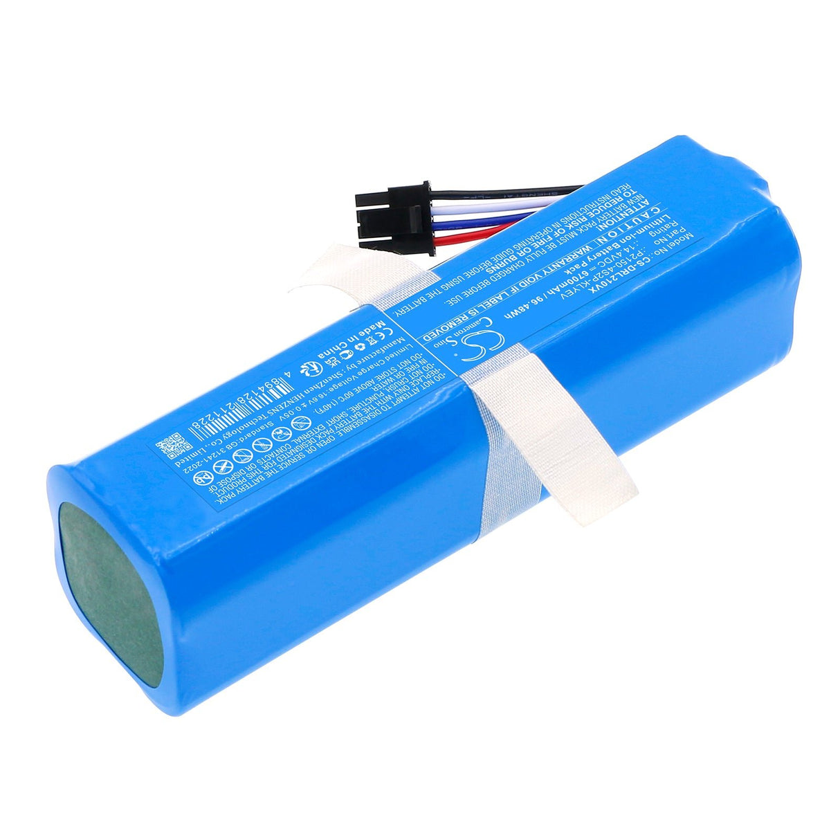 14.4V, Li-ion, 6700mAh, Vacuum battery fits Dreame, Bot L10s Ultra Gen2, Bot L20 Ultra, 96.48Wh Vacuum Cameron Sino Technology Limited