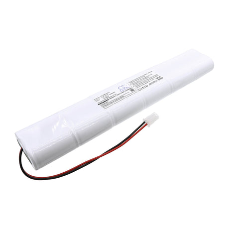 14.4V, Ni-CD, 4000mAh, Emergency Lighting battery fits Lithonia, Elb 1444n, 57.60Wh Emergency Lighting Cameron Sino Technology Limited
