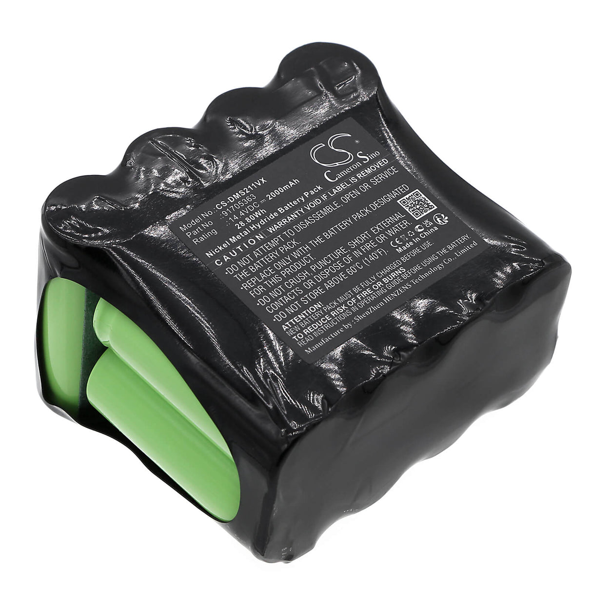 14.4V, Ni-MH, 2000mAh, Vacuum battery fits Wintonic, Domo, Do203s, Do211s, Do211s-45, 28.80Wh Vacuum Cameron Sino Technology Limited