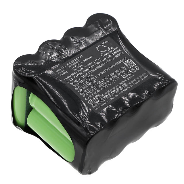14.4V, Ni-MH, 2000mAh, Vacuum battery fits Wintonic, Domo, Do203s, Do211s, Do211s-45, 28.80Wh Vacuum Cameron Sino Technology Limited
