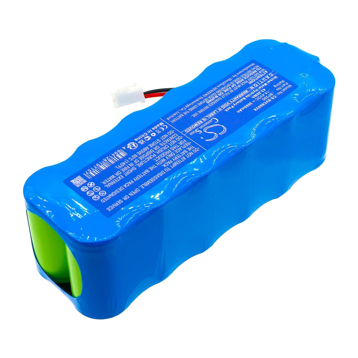 14.4V, Ni-MH, 3000mAh, Vacuum battery fits Goddess, Sencor, Bp290, Cl290, Cl390b, 43.20Wh Vacuum Cameron Sino Technology Limited