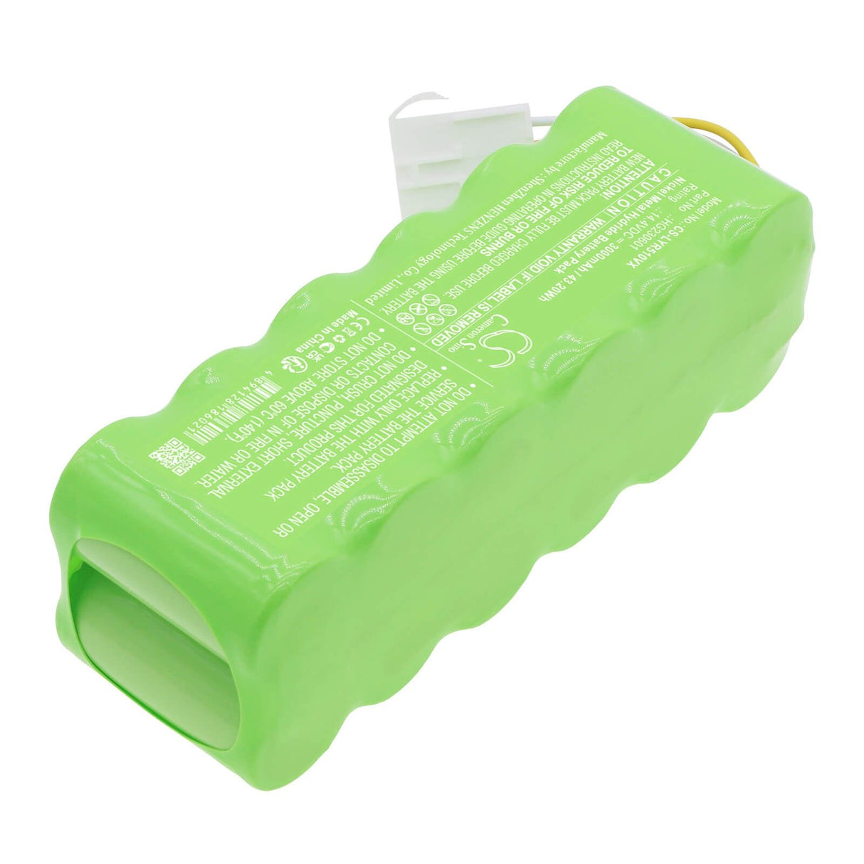 14.4V, Ni-MH, 3000mAh, Vacuum battery fits Lexy, R330s, R510-1, R510-3, 43.20Wh Vacuum Cameron Sino Technology Limited
