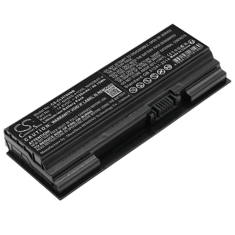 14.6v, Li-ion, 2750mah, Notebook Battery Fits Shinelon, Systemax, Clevo, Medion, 40.15wh Notebook, Laptop Cameron Sino Technology Limited