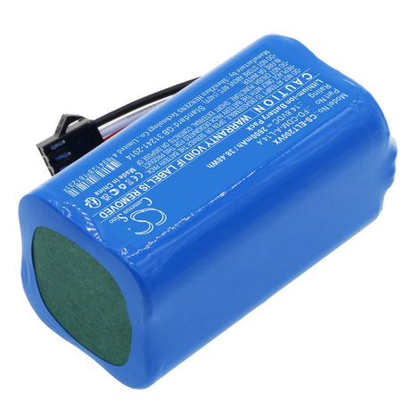 14.8V, Li-ion, 2600mAh, Vacuum battery fits Dymosen, Elfbot, C1, D1, 38.48Wh Vacuum Cameron Sino Technology Limited