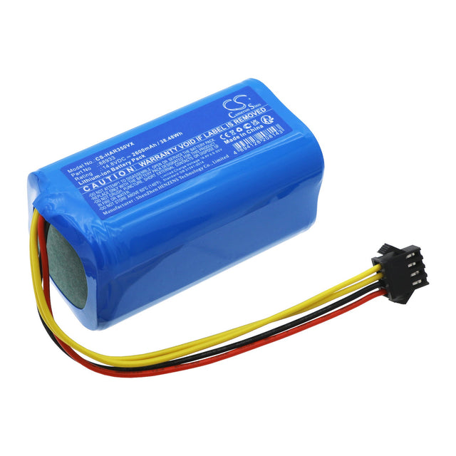 14.8V, Li-ion, 2600mAh, Vacuum battery fits Haier, Hb-qt35bsc, J3500, 38.48Wh Vacuum Cameron Sino Technology Limited