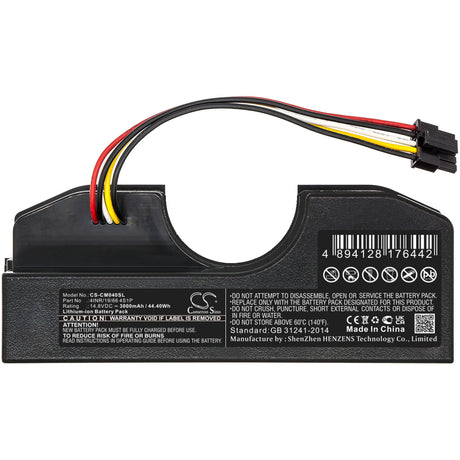 14.8V, Li-ion, 3000mAh, Battery Pack battery fits Custom Battery Packs, 4inr/19/66 4s1p, 44.4Wh Battery Pack Cameron Sino Technology Limited