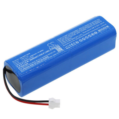 14.8V, Li-ion, 5200mAh, Vacuum battery fits Haier, Tab-qs60s, Tab-t710l, Tab-ts60bsc, 76.96Wh Vacuum Cameron Sino Technology Limited