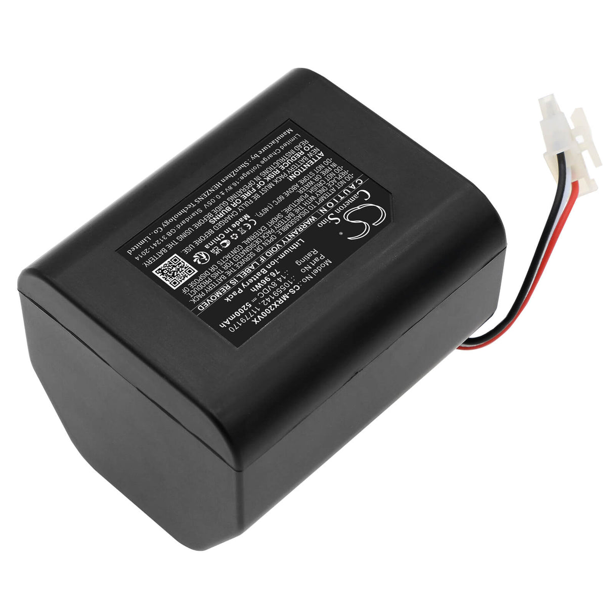 14.8V, Li-ion, 5200mAh, Vacuum battery fits Miele, Scout Rx2, Scout Rx3, 76.96Wh Vacuum Cameron Sino Technology Limited