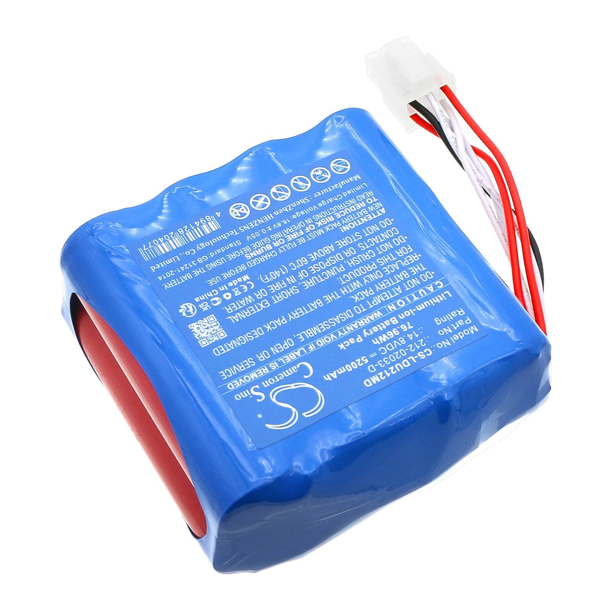 14.8v, Li-ion, 5200mah, Battery Fits Nursing Anne Simulator, Simman 3g, 76.96wh Medical Cameron Sino Technology Limited (Medical)