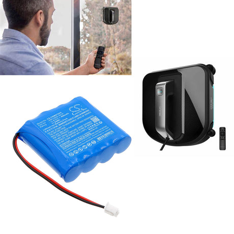 14.8V, Li-ion, 800mAh, Vacuum battery fits Cecotec, Conga Windroid 970, Conga Windroid 980, 11.84Wh Vacuum Cameron Sino Technology Limited