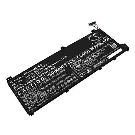 15.28v, Li-polymer, 3550mah, Battery Fits Honor, Magicbook 14, 54.24wh Notebook, Laptop Cameron Sino Technology Limited   