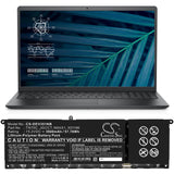 15.2v, 3800mah, Li-polymer Battery Fit's Dell, Vostro 3510, Vostro 3515, Vostro 5410, 57.76wh Notebook, Laptop Cameron Sino Technology Limited   