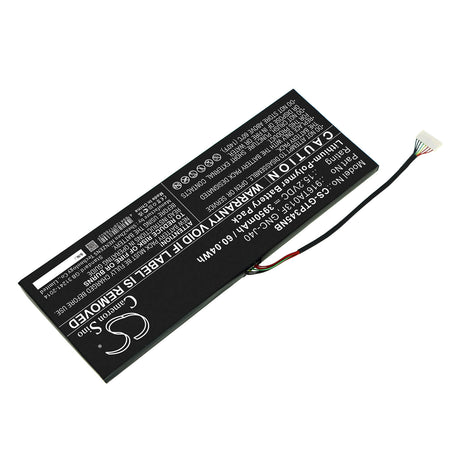 15.2v, Li-polymer, 3950mah, Battery Fits Schenker, Xmg C504, 60.04wh Notebook, Laptop Cameron Sino Technology Limited   
