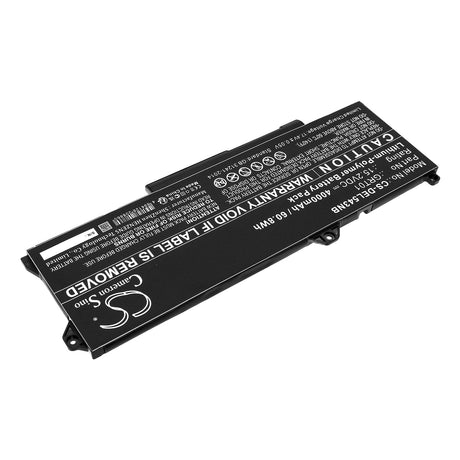 15.2V, Li-Polymer, 4000mAh, Notebook, Laptop battery fits Dell, Alienware M17 R5 Amd, Latitude 14 5431, 60.8Wh Notebook, Laptop Cameron Sino Technology Limited