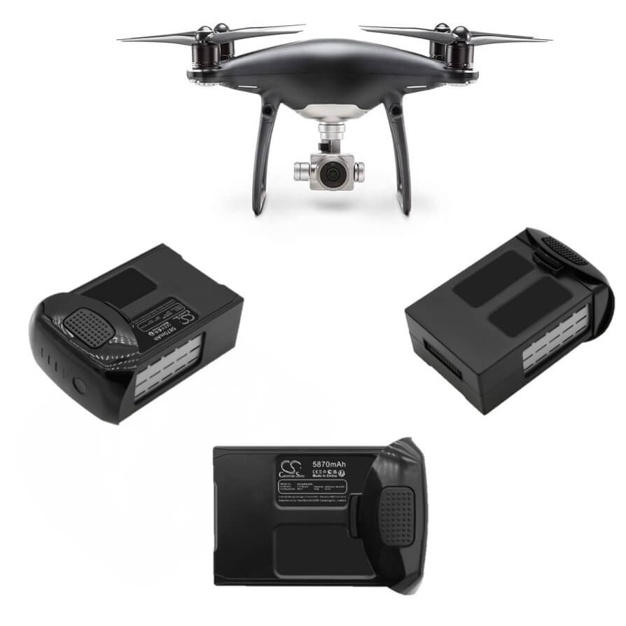 15.2v, Li-polymer, 5870mah, Drone Battery Fits Dji Phantom 4 Pro Plus, Phantom 4 Pro V2.0, 89.22wh Drones Cameron Sino Technology Limited