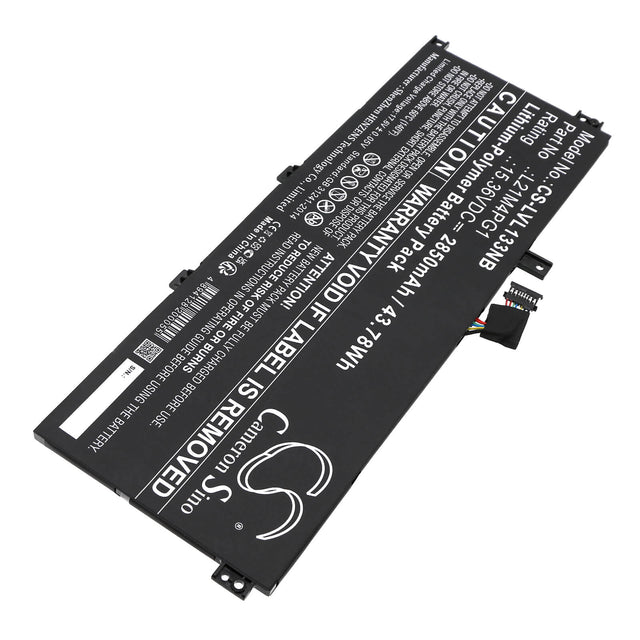 15.36V, Li-Polymer, 2850mAh, Notebook Battery fits Lenovo, Thinkpad L13 Gen 3 21b3004kmy, Thinkpad L13 Gen 3 21b3004weq, 43.78Wh Notebook, Laptop Cameron Sino Technology Limited