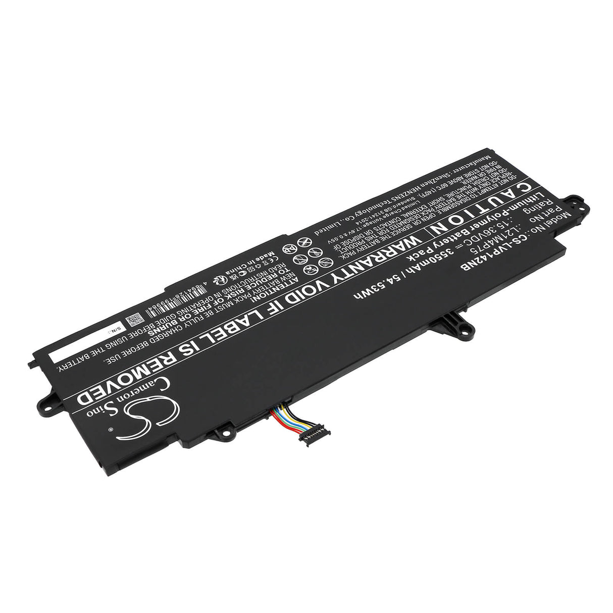 15.36V, Li-Polymer, 3550mAh, Battery fits Lenovo, Thinkpad T14s Gen 3(amd)21cq00, Thinkpad T14s Gen 3(amd)21cq00, 54.53Wh Notebook, Laptop Cameron Sino Technology Limited