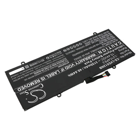 15.44V, Li-Polymer, 3150mAh, Battery fits Lenovo, Ideapad Duet 5 12iau7 82tq0002, Ideapad Duet 5 12iau7 82tq0006, 48.64Wh Notebook, Laptop Cameron Sino Technology Limited