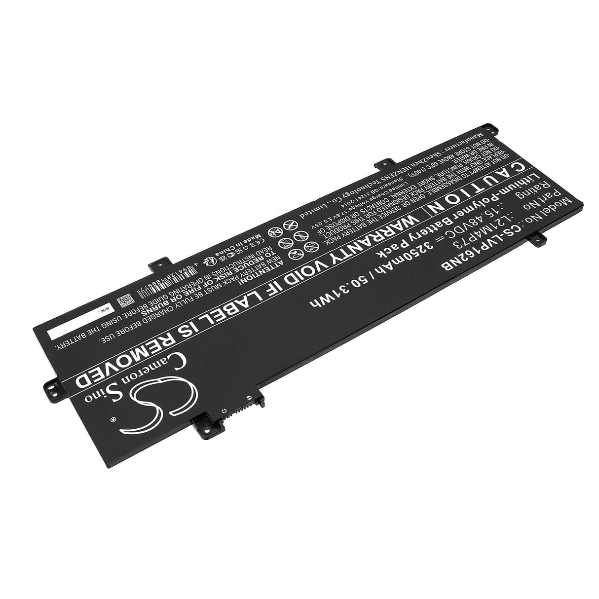 15.48V, Li-Polymer, 3250mAh, Notebook Battery fits Lenovo, Thinkpad P16s Gen 1(amd)21ck00, Thinkpad P16s Gen 1(amd)21ck00, 50.31Wh Notebook, Laptop Cameron Sino Technology Limited