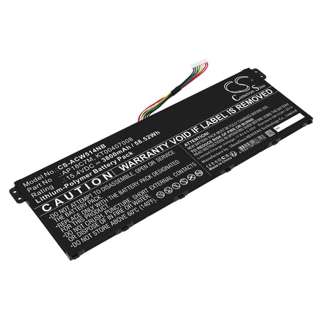 15.4v, Li-polymer, 3800mah, Battery Fits Acer, Conceptd 3 Cn316-73g-729b, Conceptd 3 Cn316-73g-73k5, 58.52wh Notebook, Laptop Cameron Sino Technology Limited   