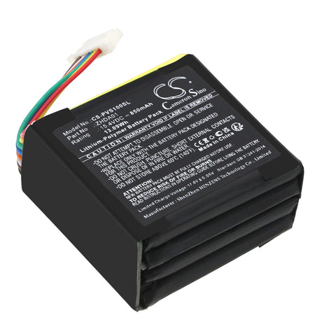 15.4V, Li-Polymer, 850mAh, Gimbals battery fits Powervision, Pvs10, S1, 13.09Wh Gimbals Cameron Sino Technology Limited