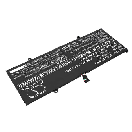 15.52V, Li-Polymer, 3700mAh, Battery fits Lenovo, Yoga 6 13abr8 83b20002sb, Yoga 6 13abr8 83b20004tw, 57.42Wh Notebook, Laptop Cameron Sino Technology Limited