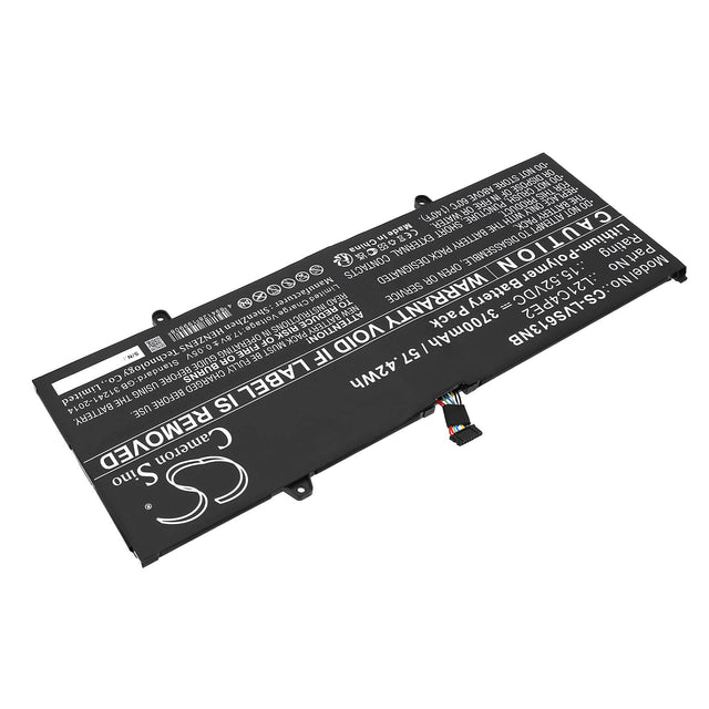 15.52V, Li-Polymer, 3700mAh, Battery fits Lenovo, Yoga 6 13abr8 83b20002sb, Yoga 6 13abr8 83b20004tw, 57.42Wh Notebook, Laptop Cameron Sino Technology Limited