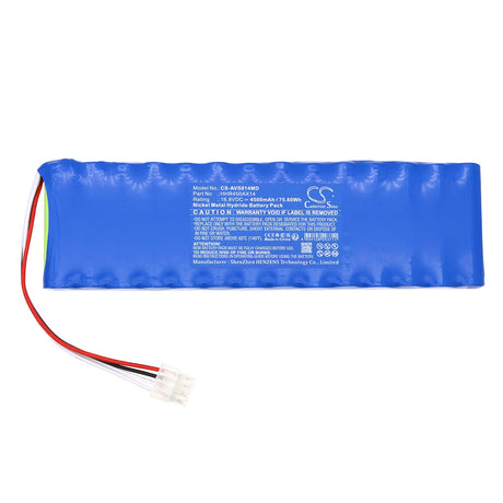 16.8V, Ni-MH, 4500mAh, Medical battery fits Viasys Healthcare, Hhr450ax14, Acutronic Bird Fabian Ventilat, Bird Fabian, 75.6Wh Medical Cameron Sino Technology Limited (Medical)