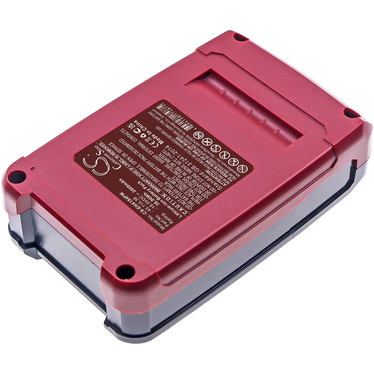 18.0V, Li-ion, 2000mAh, Power Tools battery fits Einhell, Kraftixx, 45.114.36, 4118907, Agillo 18/200, 36Wh Power Tools Cameron Sino Technology Limited (Power Tools)
