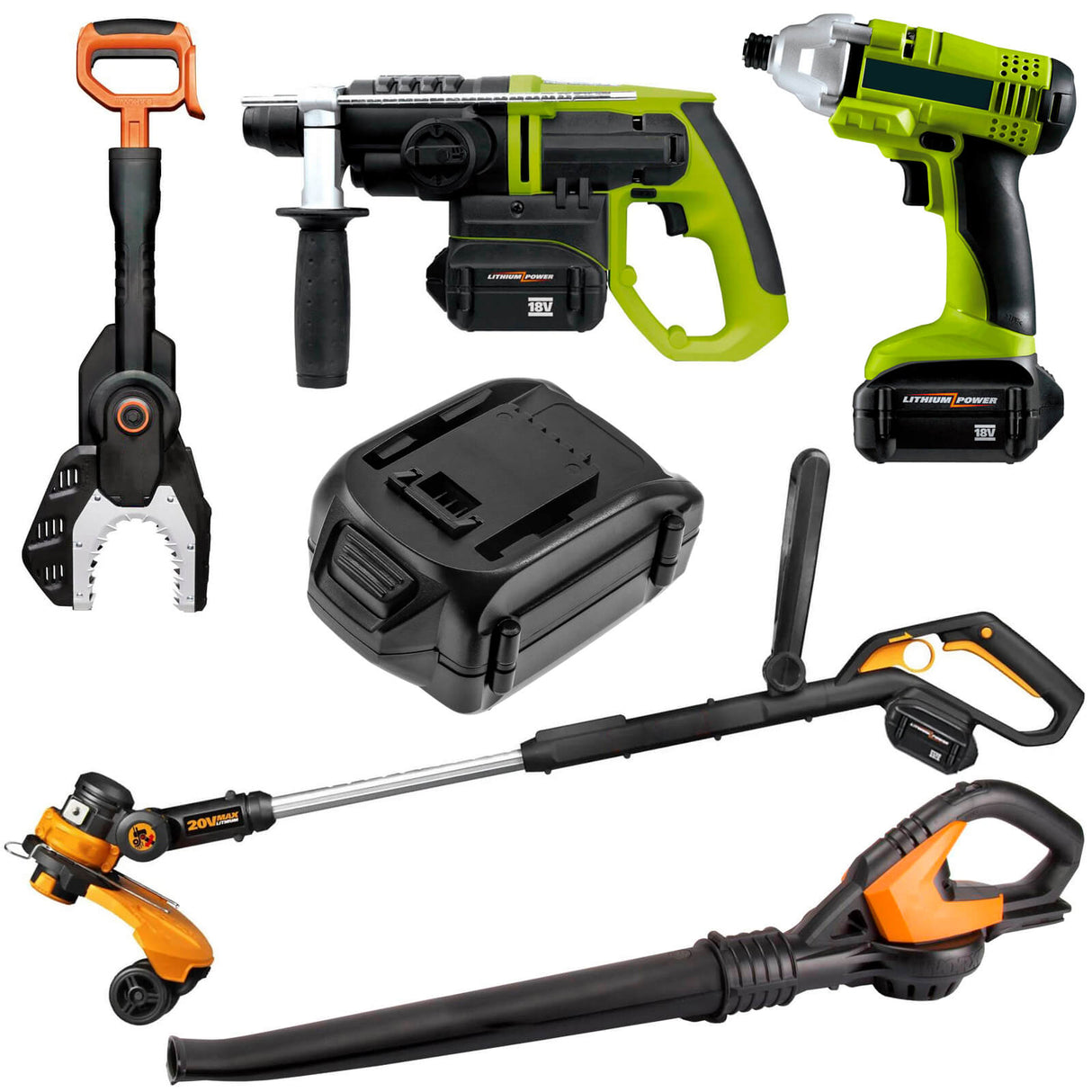 18.0v, 4000mah, Li-ion Power Tools Battery Fit's Worx, Rw9161, Wg150, Wg151, 72.00wh Power Tools Cameron Sino Technology Limited (Power Tools)